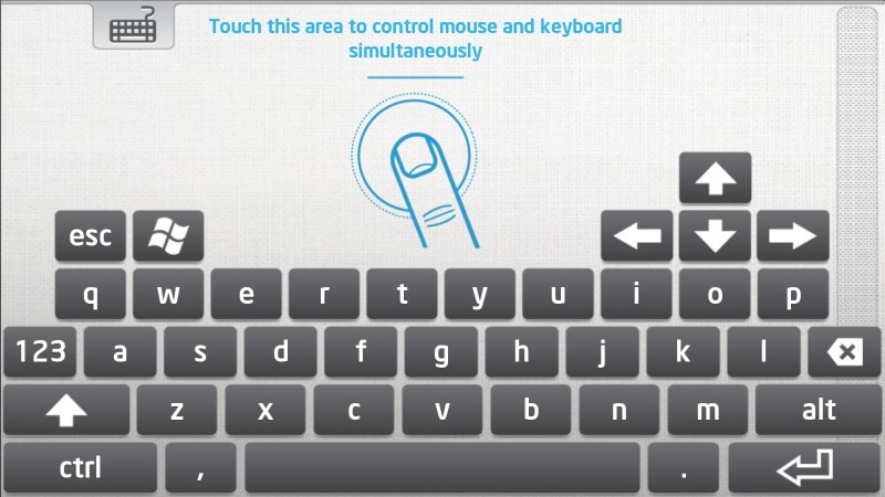 Intel-Remote-Keyboard-screen