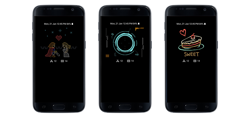 personalizare Always On Display