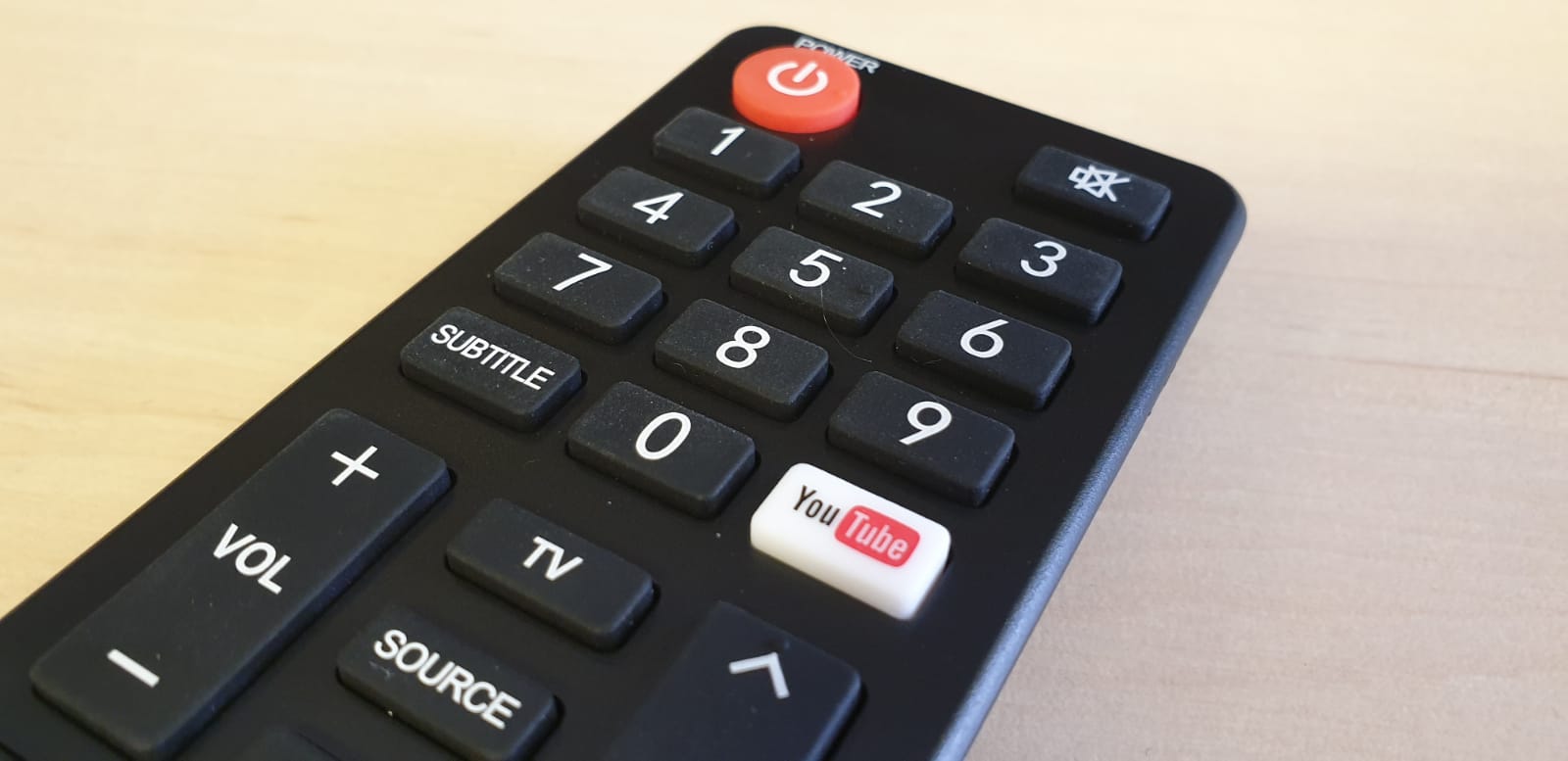 buton dedicat pentru youtube