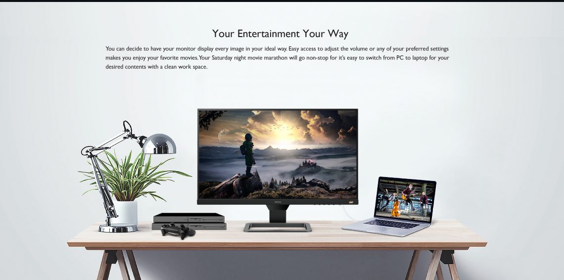 BenQ a lansat monitoarele EW2480 și EW2780 cu performanțe sporite