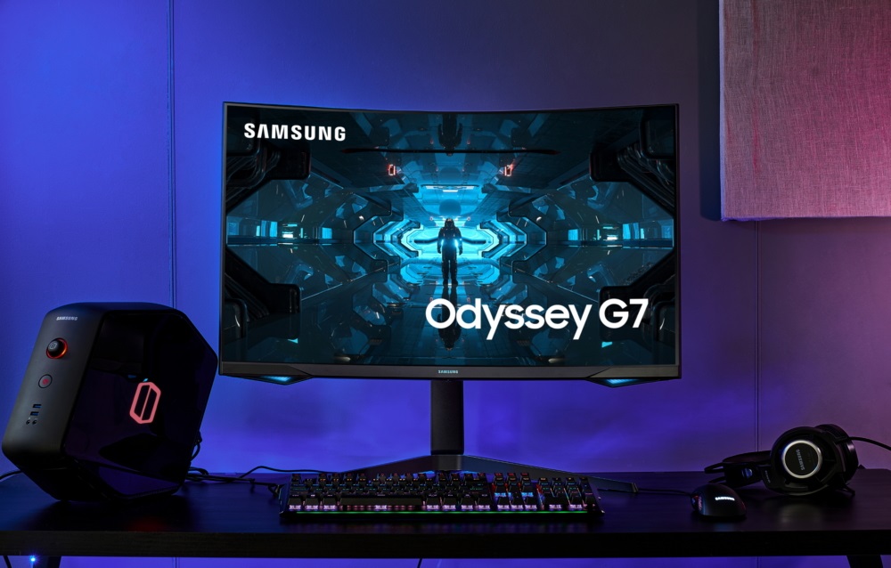 Samsung lansează monitorul Odyssey G7