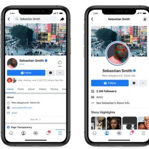 Facebook testează un nou design