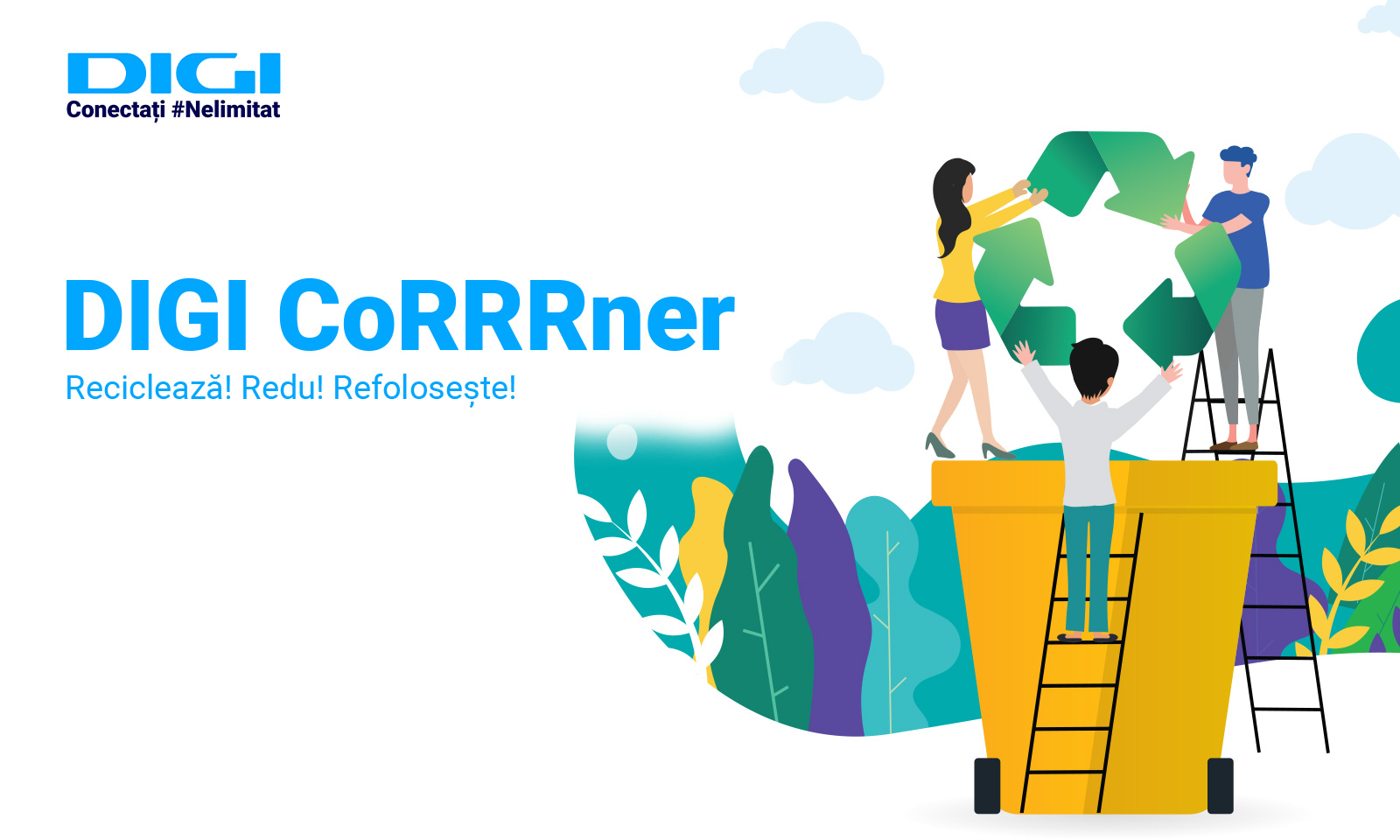 Digi CoRRRner: noul spațiu pentru colectarea deșeurilor