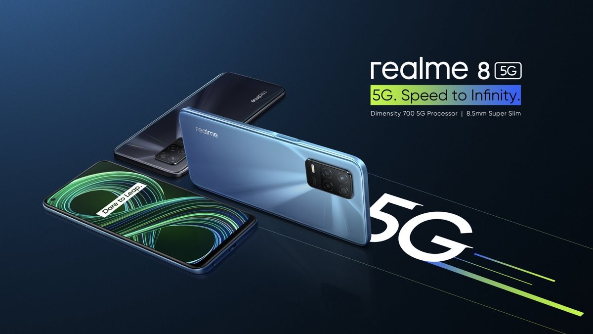 Realme 8 5G va fi disponibil și în Europa