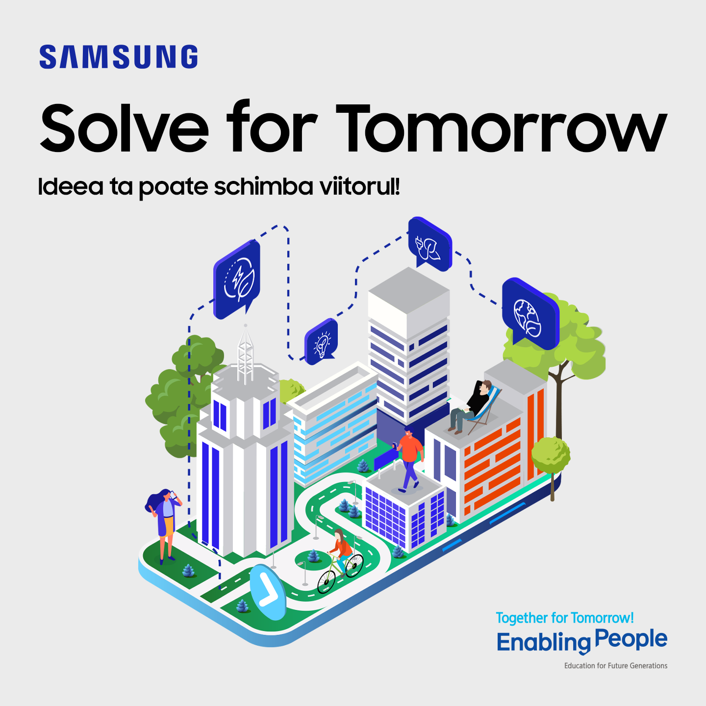 Samsung România lansează competiția națională Solve for Tomorrow
