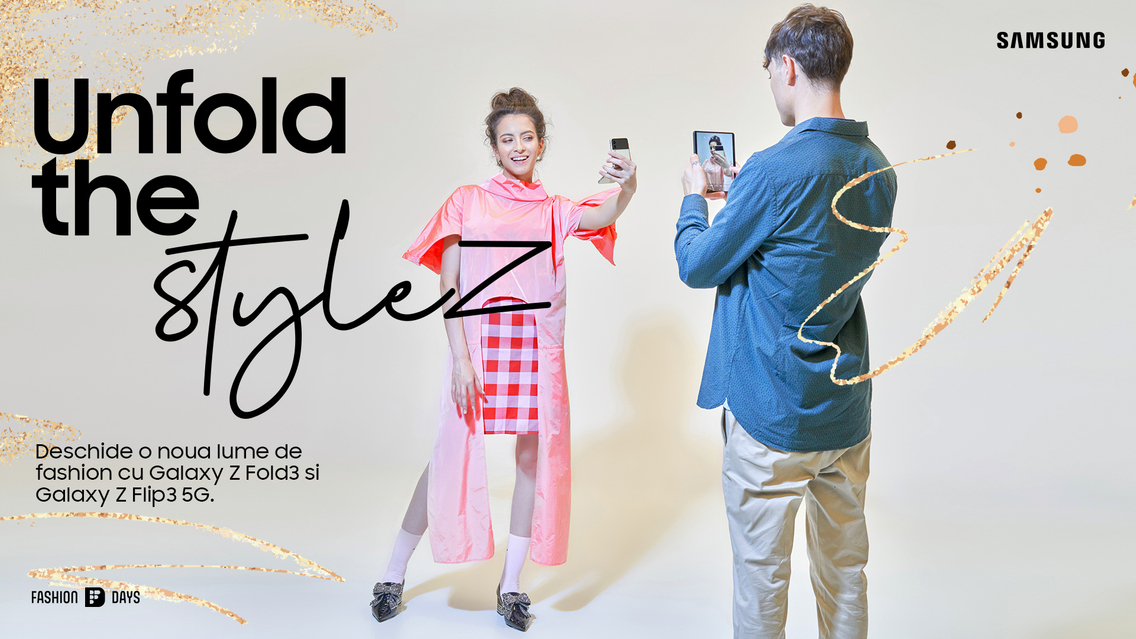 Samsung anunță Unfold the styleZ în colaborare cu Fashion Days