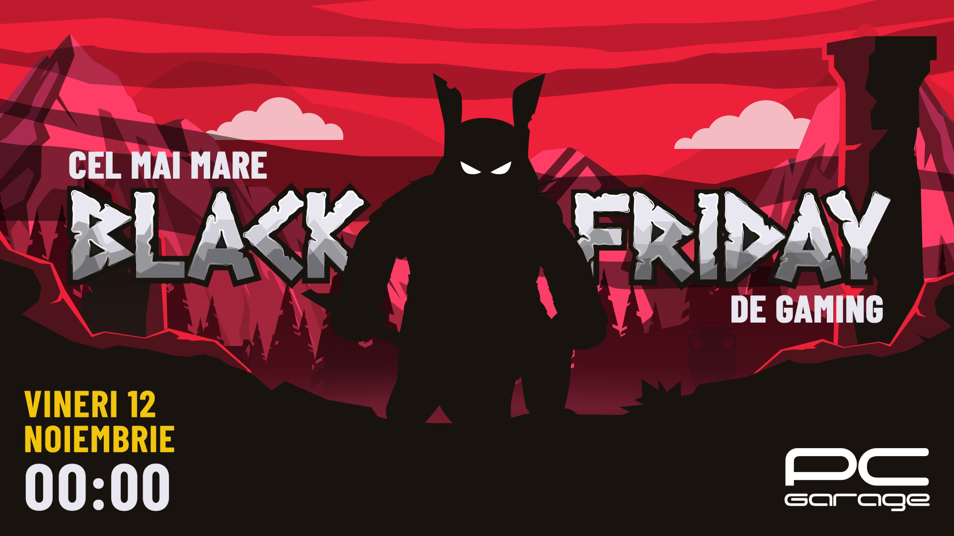 PC Garage anunţă Black Friday de Gaming
