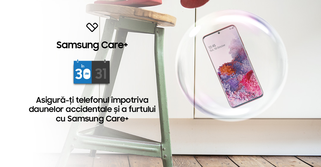 Samsung relansează pachetul Samsung Care+