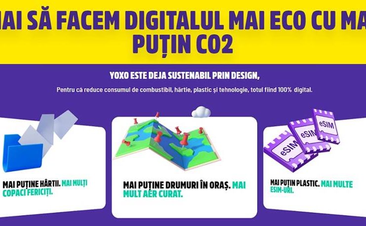 Cu YOXO, clienții sunt mai responsabili cu mediul și pot reduce amprenta de carbon