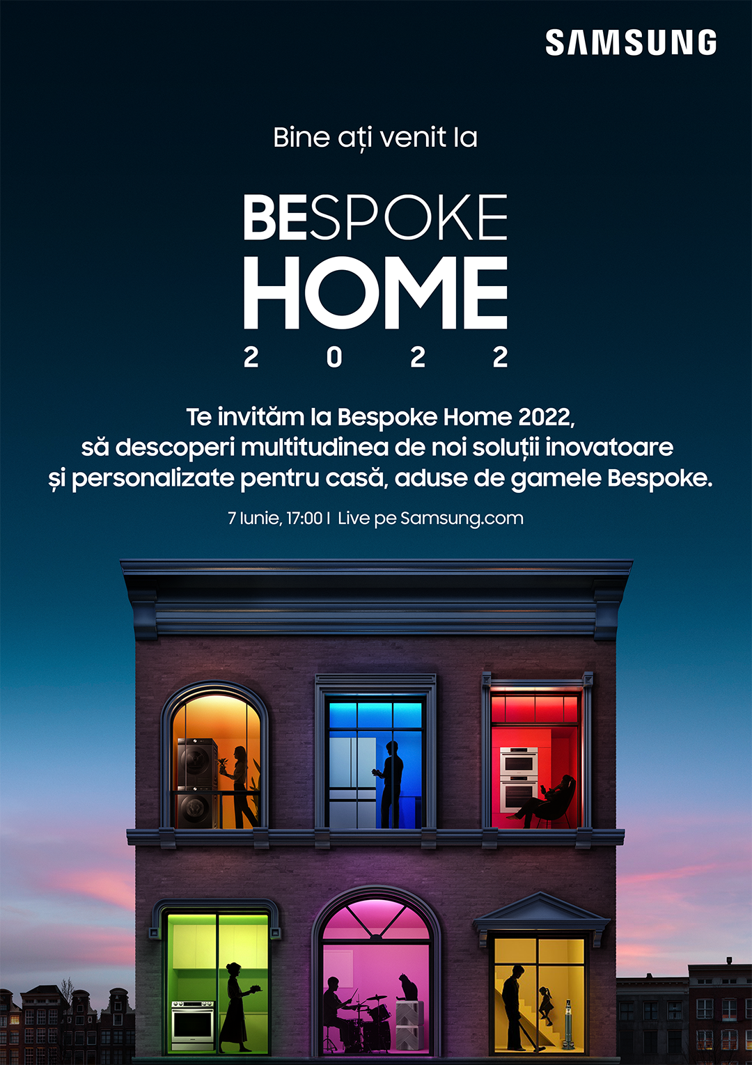 SamsunSamsung Electronics invită utilizatorii la Bespoke Home 2022g Electronics invită utilizatorii la Bespoke Home 2022