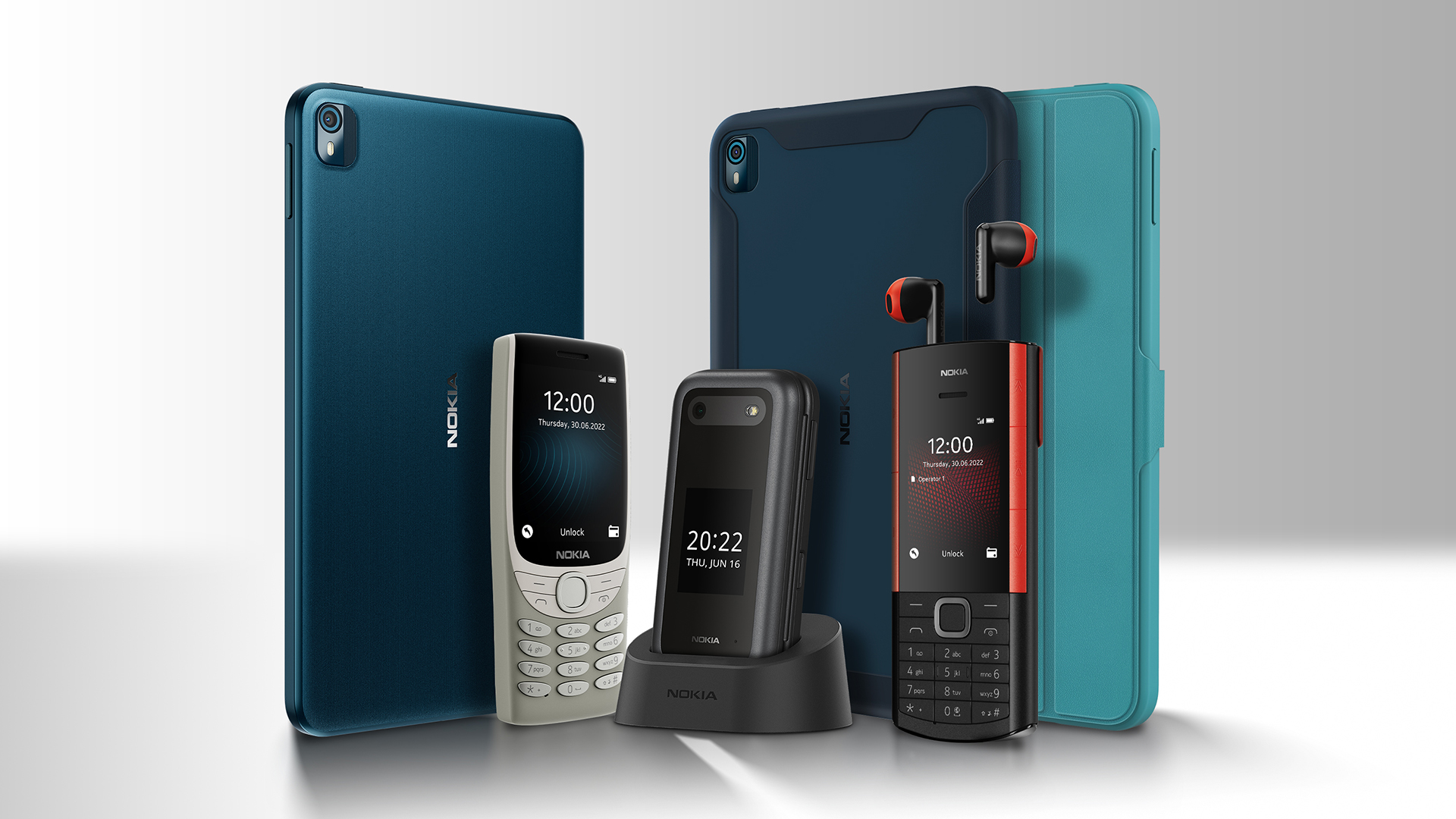HMD Global extinde gama cu trei noi telefoane clasice și o nouă tabletă Nokia