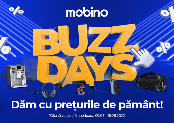 Mobino.ro lanseaza campania de reduceri BUZZ DAYS
