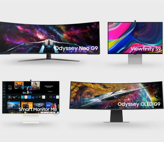 CES Monitor Lineup samsung
