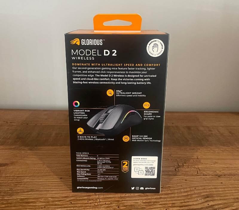 glorious model d 23 Glorious Model D 2 Wireless Review - unul dintre cei mai buni șoareci de gaming fără fir din jur