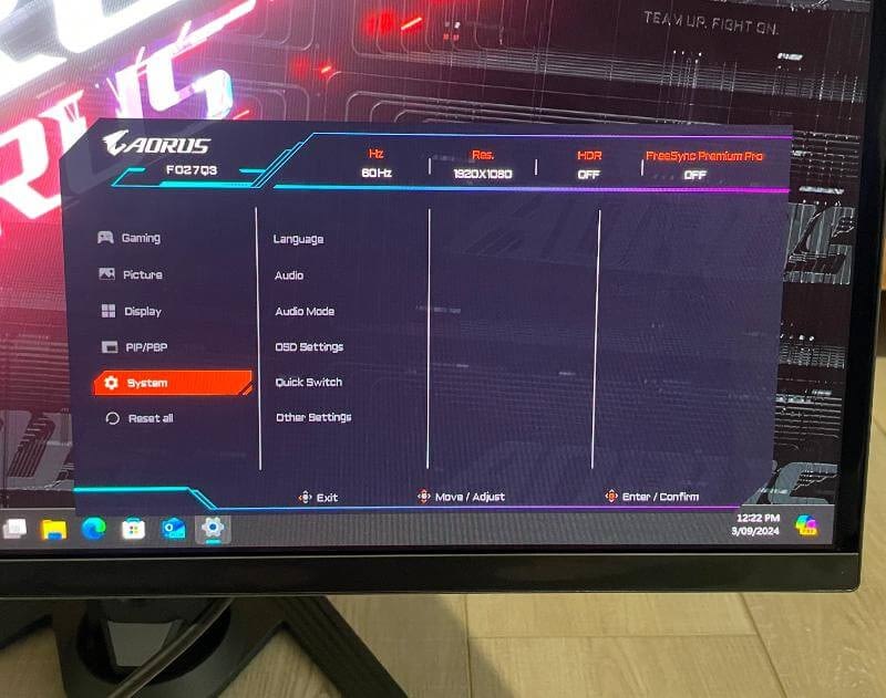Revizuire Gigabyte AORUS FO27Q3 - OLED Gaming Glory 19 aorus f027q3 review2 Gigabyte AORUS FO27Q3 Review - OLED Gaming Glory