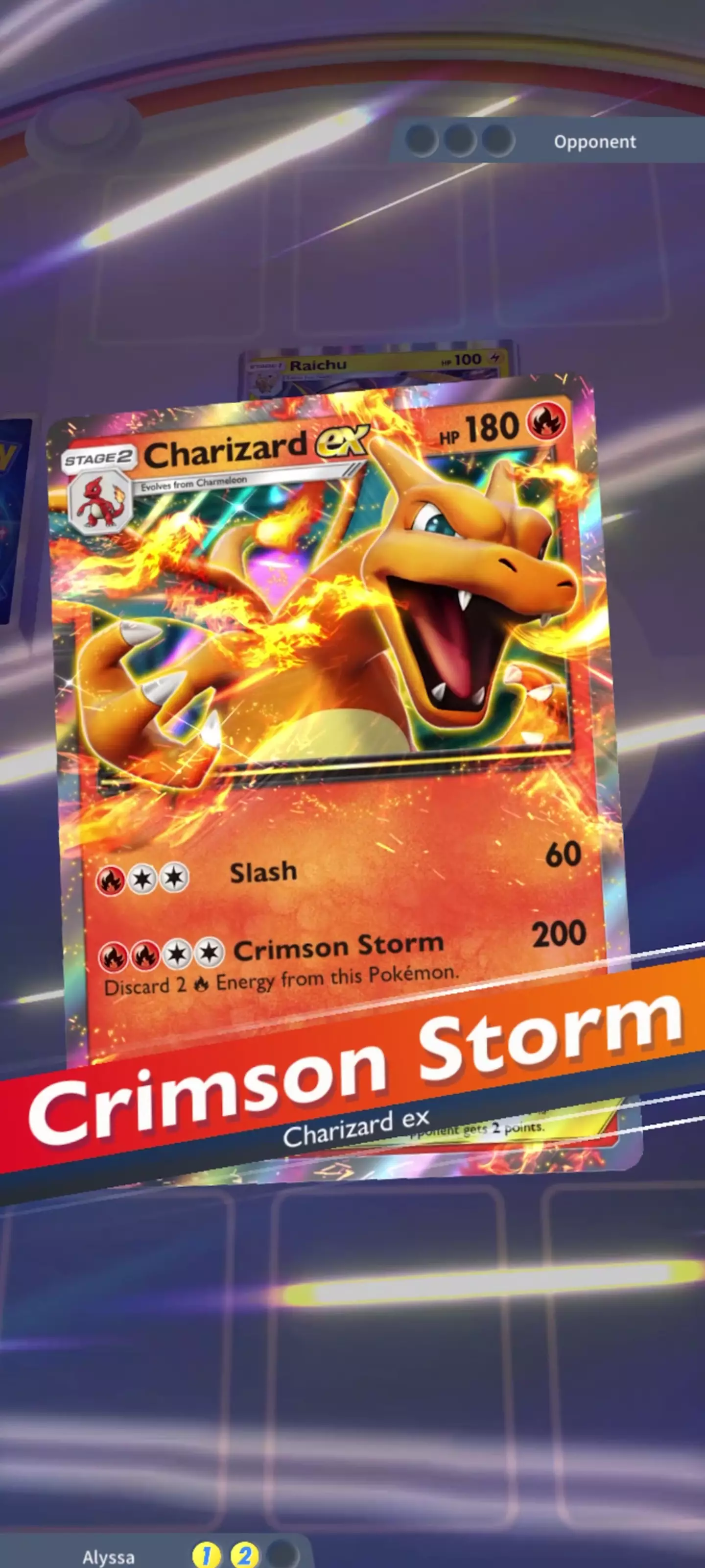 Charizard fost în Pokemon TCG Pocket |