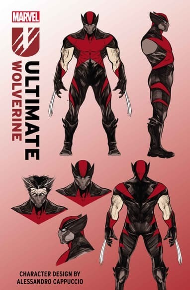 Design final al personajelor Wolverine