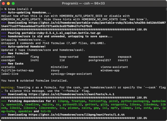 R Installer pentru Mac