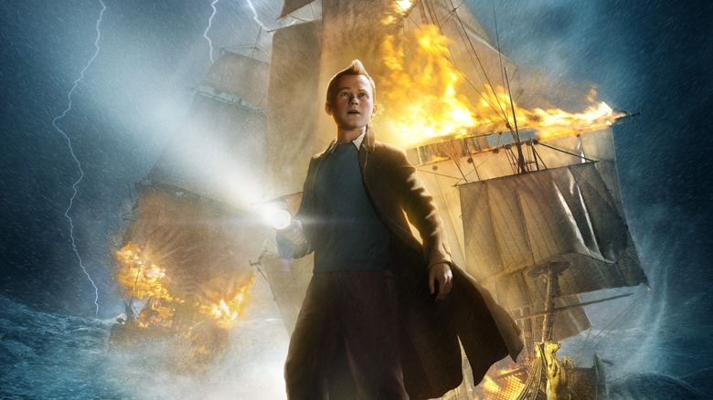 Afișul filmului Aventurile lui Tintin