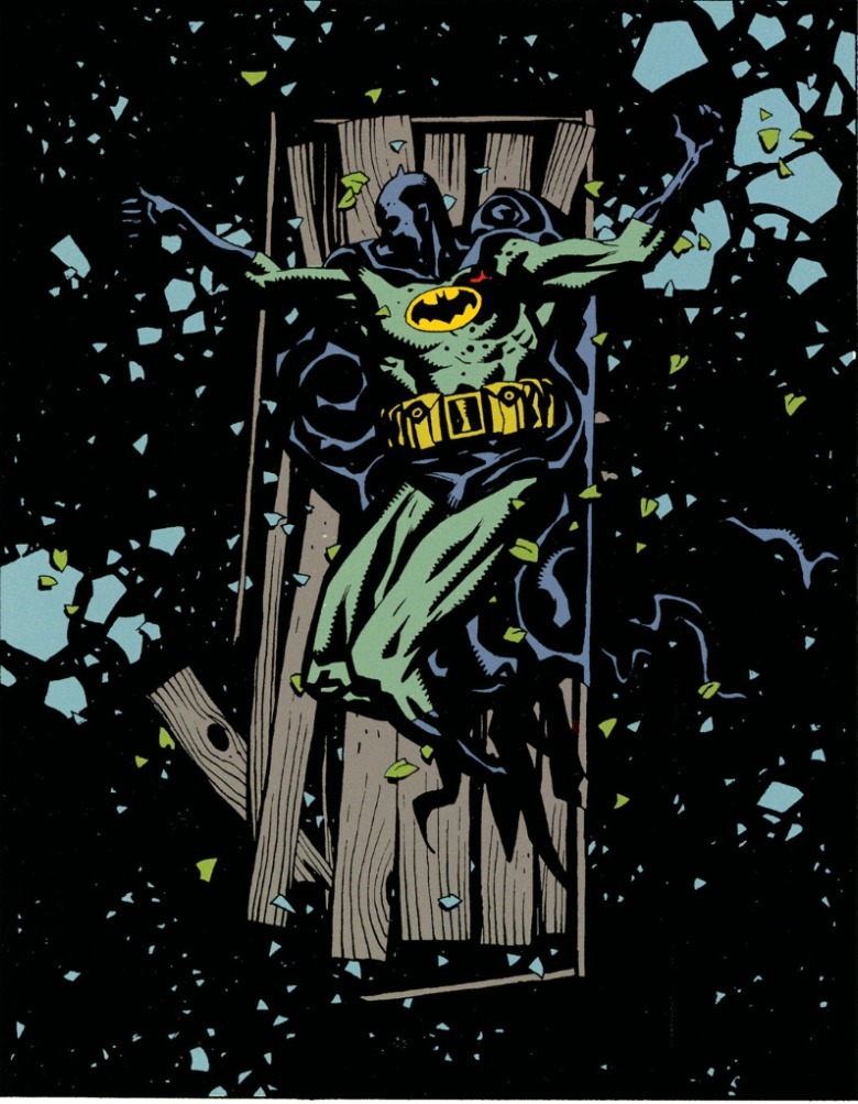 Sicriul Batman Sanctum Mike Mignola