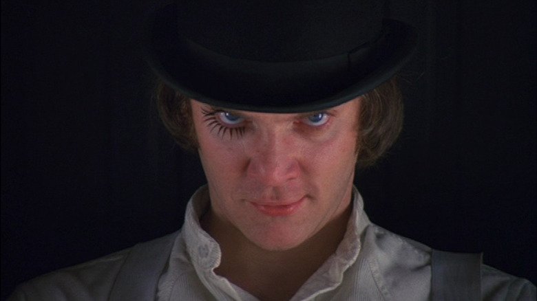 Alex în barul de lapte în A Clockwork Orange