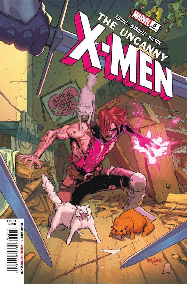 Coperta Marvel Comics Uncanny X-Men #5 Gambit