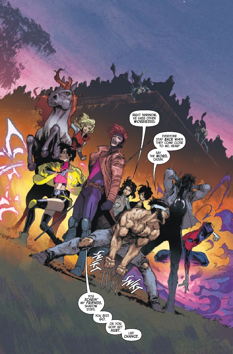 Uncanny X-Men #5 Wolverine Jubilee Gambit Nightcrawler Outliers
