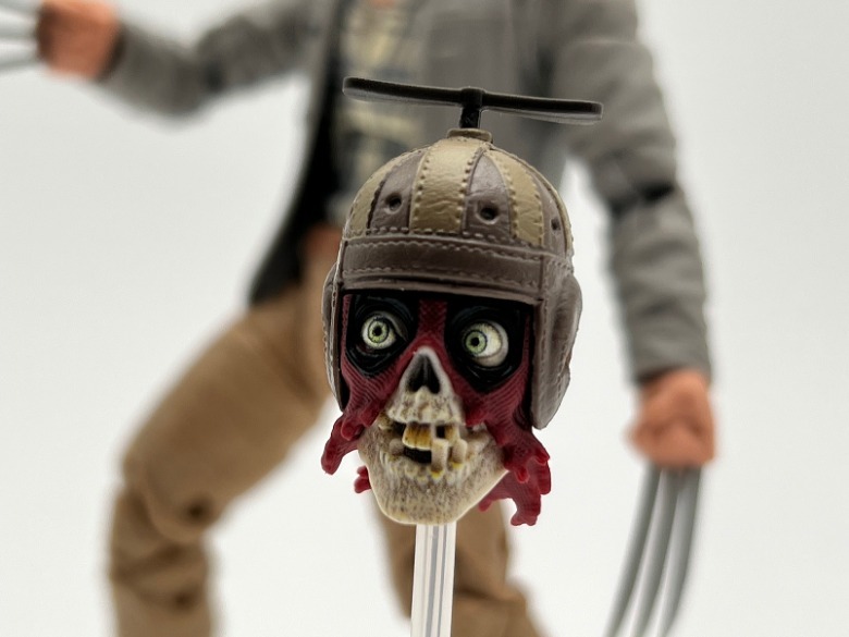 Deadpool și Wolverine Marvel Legends Headpool