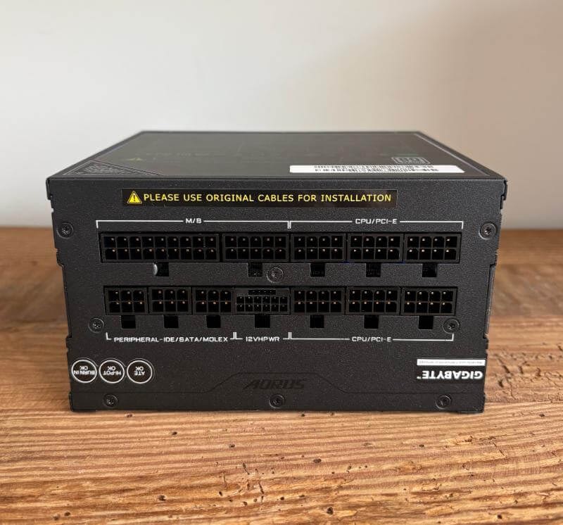 Gigabyte AORUS PSU Review9 Revizuire PSU Gigabyte AORUS Elite 850W: Performanță și eficiență de alimentare