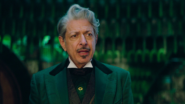 Vrăjitorul din Oz arată foarte bine ca Jeff Goldblum în Wicked