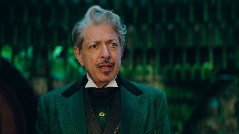 Vrăjitorul din Oz, interpretat de Jeff Goldblum în Wicked