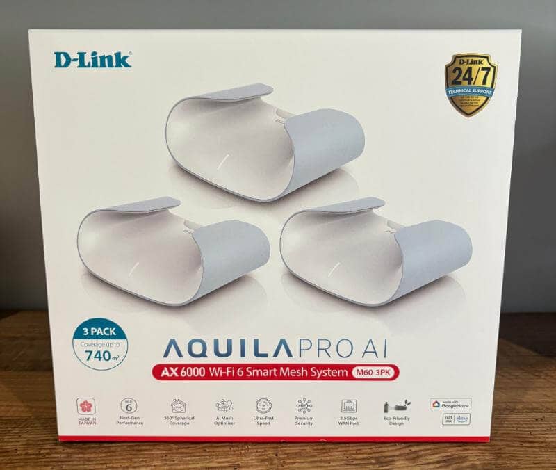 D-Link Aquila Pro AI M60 Review - Performanță WiFi de nivel următor 2 dlink aquila pro ai m60 3pk review8 D-Link Aquila Pro AI M60 recenzie - performanță WiFi de nivel următor