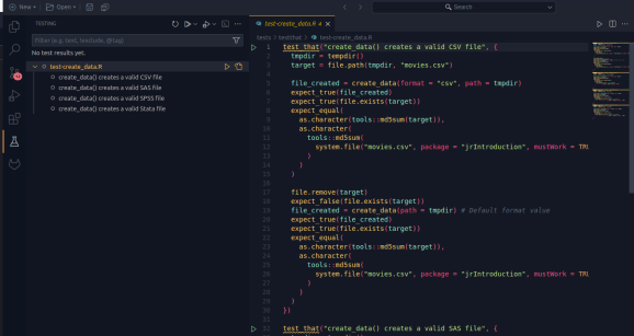 Fereastra de testare a pozitronilor.
