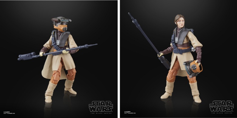 Star Wars: Shadows of the Empire Black Series Figura de acțiune a Prințesei Leia Organa în rolul lui Boushh