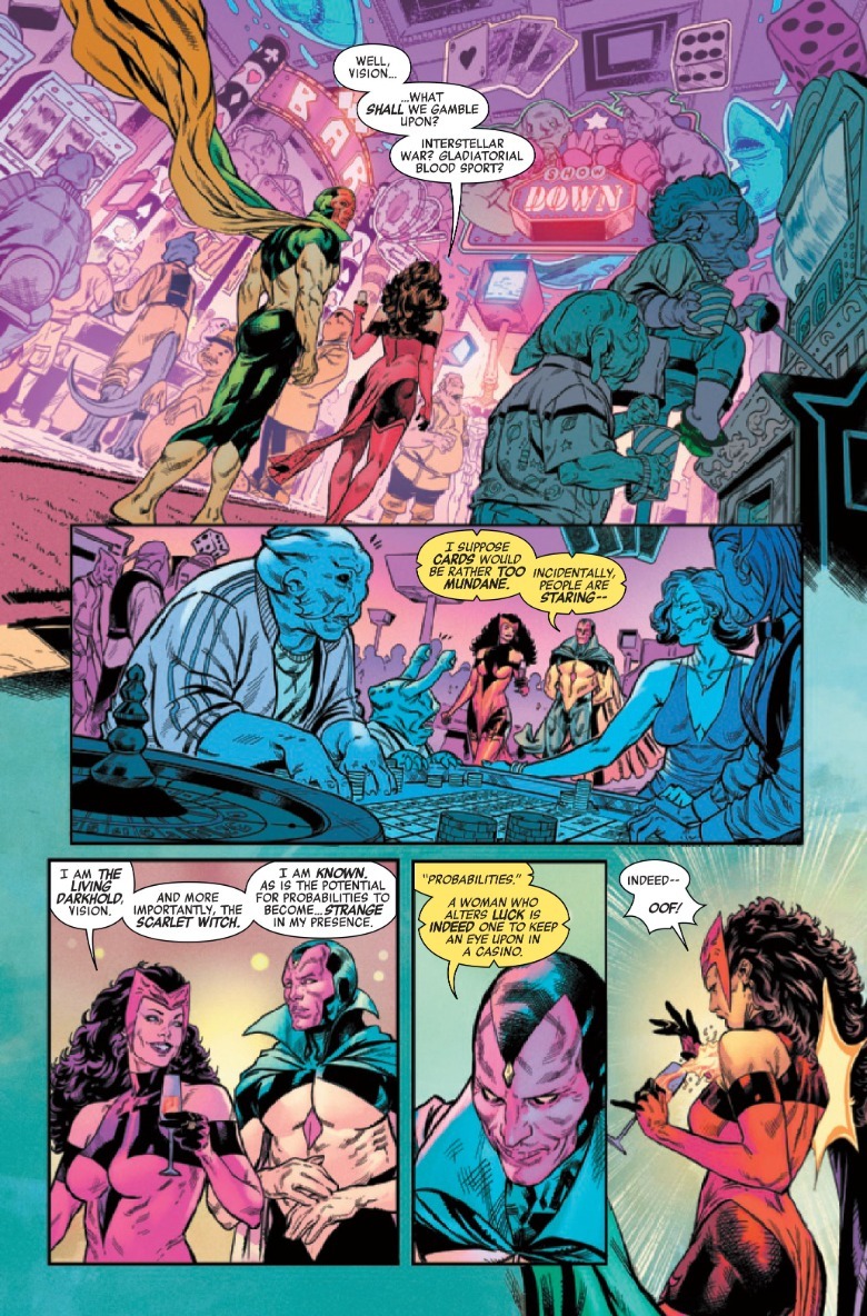Răzbunătorii # 22 Scarlet Witch and Vision
