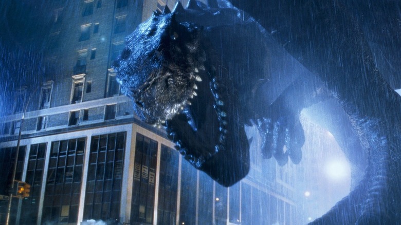 Zilla atacă New York City în Godzilla (1998)
