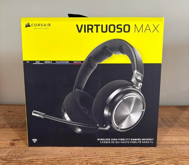 Corsair Virtuoso Max Recenzie1 Recenzie Corsair Virtuoso Max: O cască premium care redefinește sunetul pentru jocuri