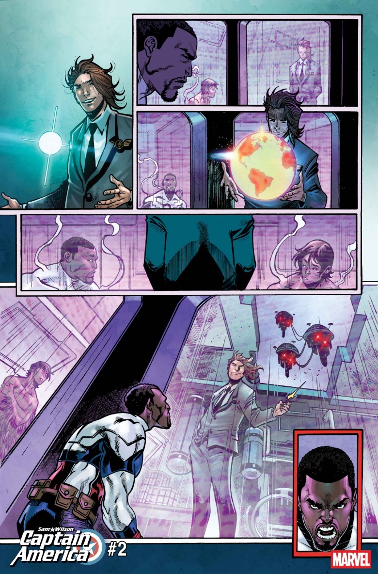 Căpitanul America, Sam Wilson, închis