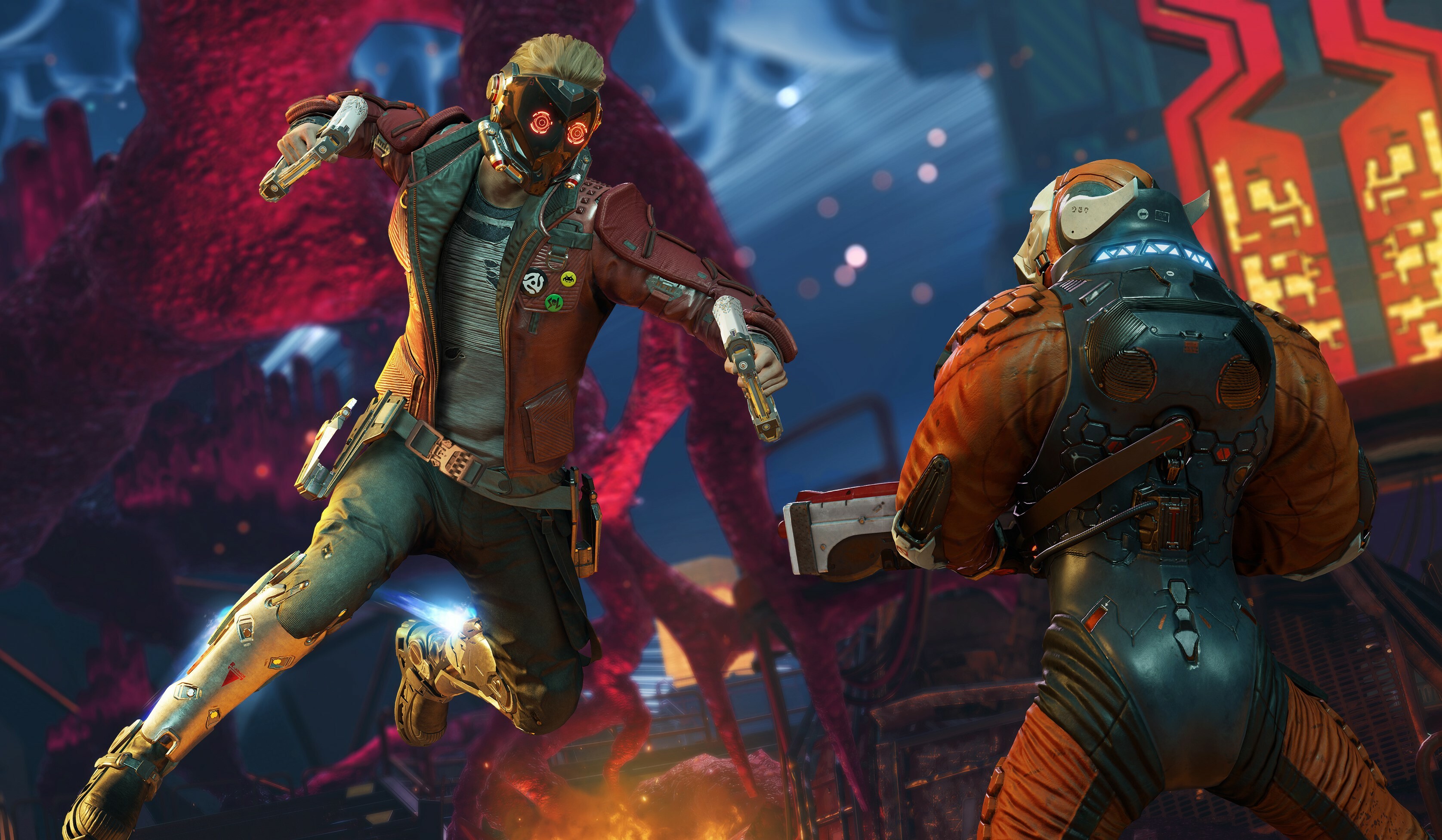 Revista Marvel’s Guardians of the Galaxy: Credit Square Enix