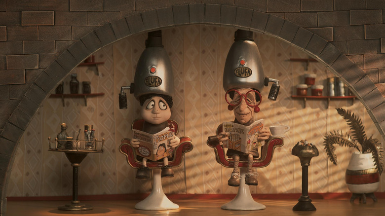 Grace și Pinky primesc o permanentă în Memoir of a Snail