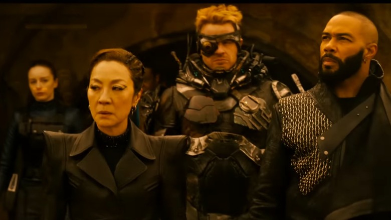 Rachel lui Kacey Rohl, Philippa lui Michelle Yeoh, Zeph al lui Robert Kazinsky și Alok al lui Omari Hardwick ies afară în Star Trek: Secțiunea 31