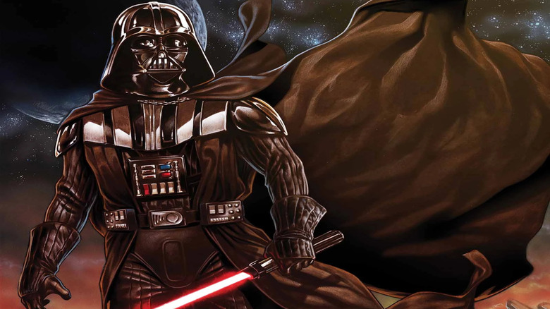 Darth Vader pe coperta primului număr al Star Wars: Vader Down