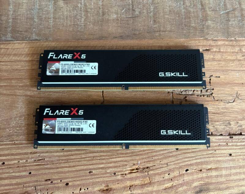 G.Skill Flare X5 DDR5 6000 Recenzie-Performanță de mare viteză cu un design minimalist 6 GSKILL FLARE X5 Recenzie6 G.Skill Flare X5 DDR5 6000 Recenzie-Performanță de mare viteză cu un design minimalist