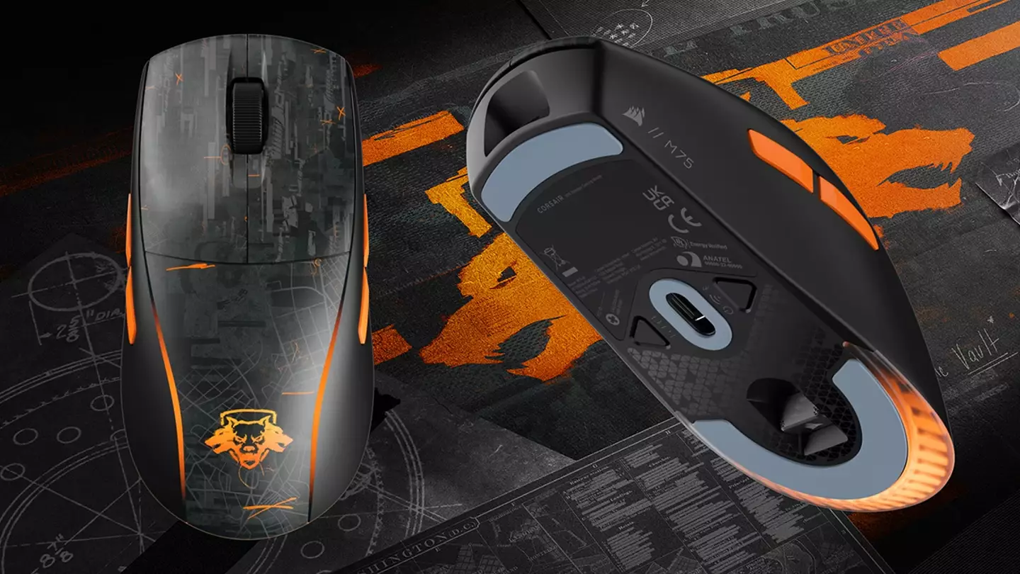 Mouse pentru jocuri fără fir M75 - ediția Black Ops 6