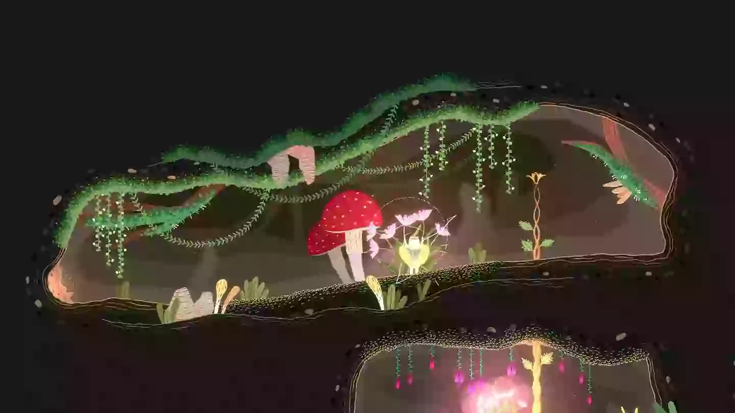 Strălucirea lui Obscuro Blossom/