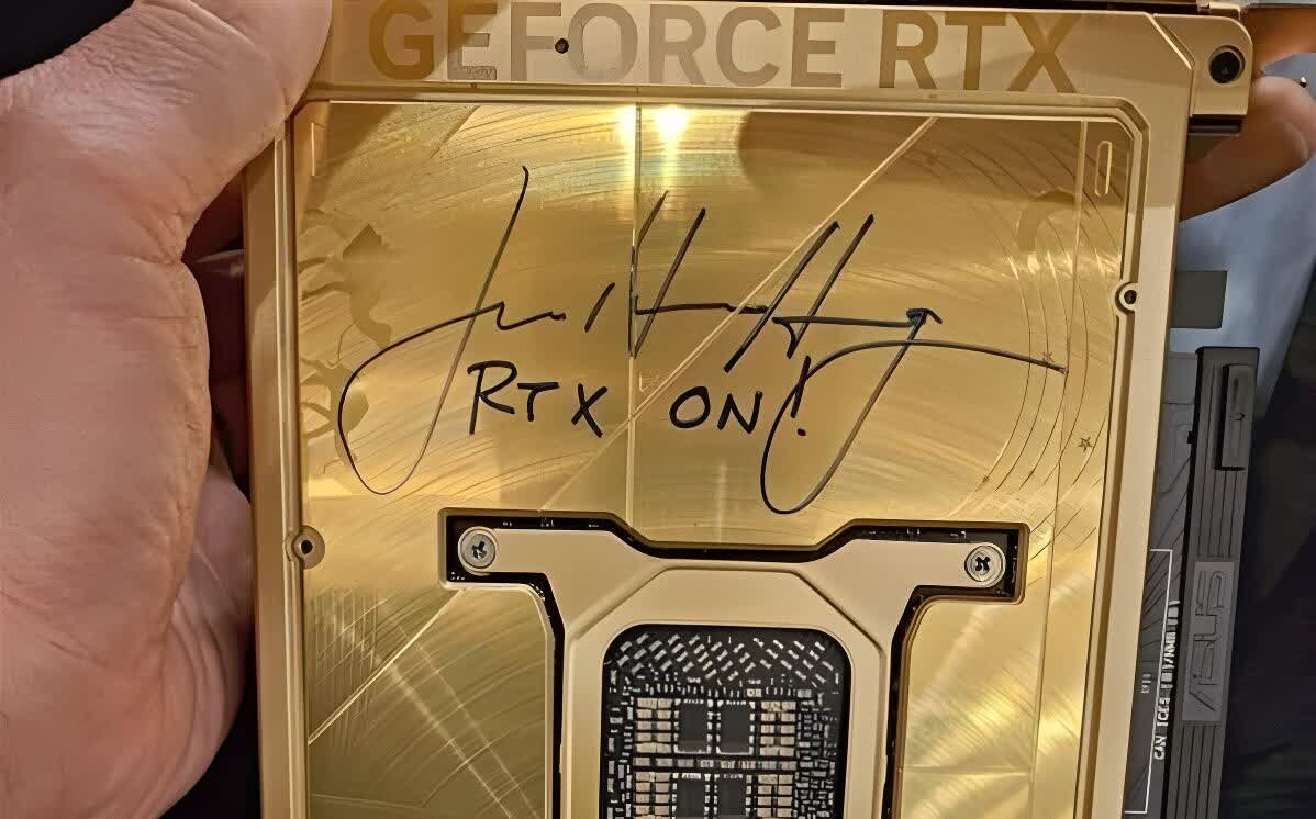 ASUS la licitație Jensen Huang Special Edition Special RTX 5090