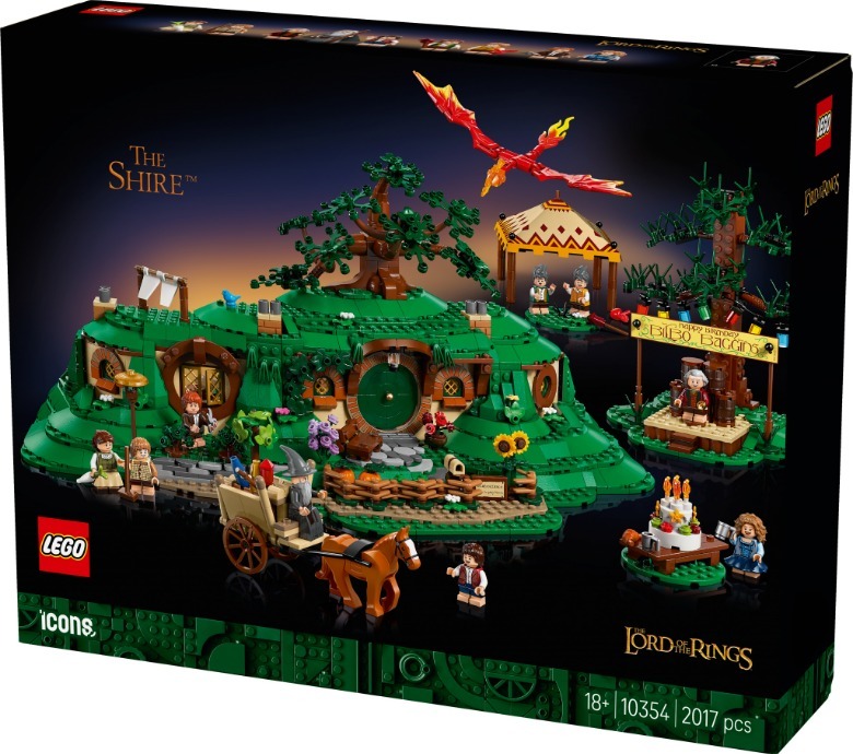 Lego Lord of the Rings the Shire Playset Box Front