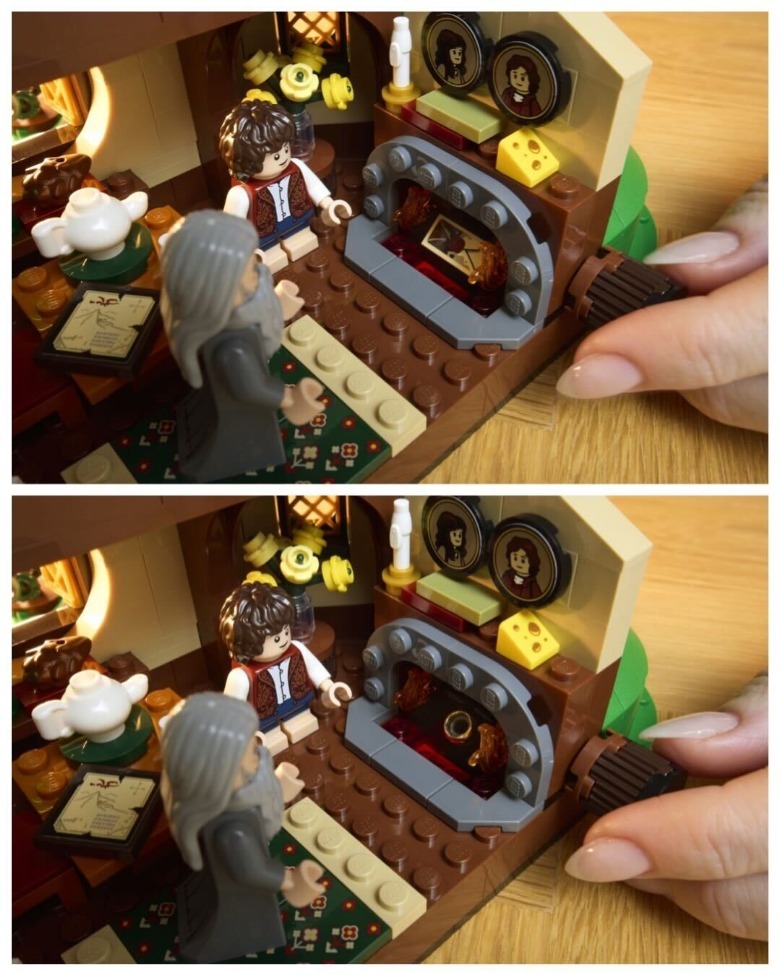 Lego Lord of the Rings the Shire șemineu