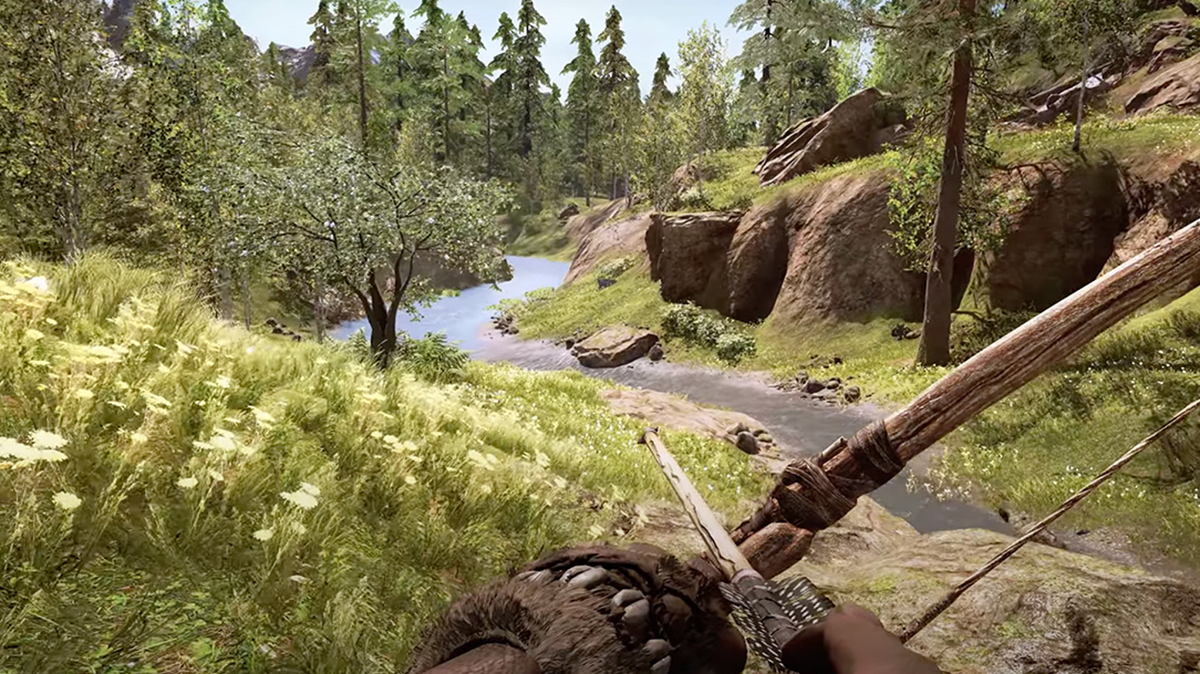 Far Cry Primal、最新世代のレビューは美しさのものです