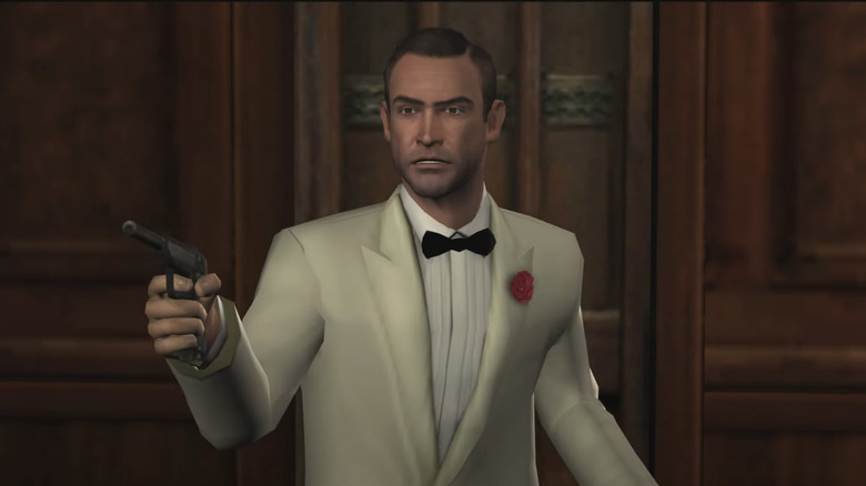 James Bond de la Sean Connery deține un pistol în jocul video din Rusia cu dragoste